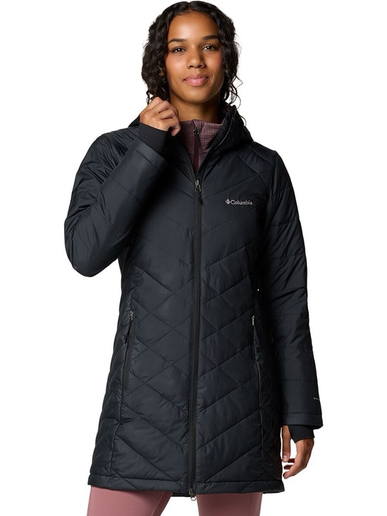 Columbia Jackets & Blazers - Columbia Black Quilted Insulated Long Puffer Coat